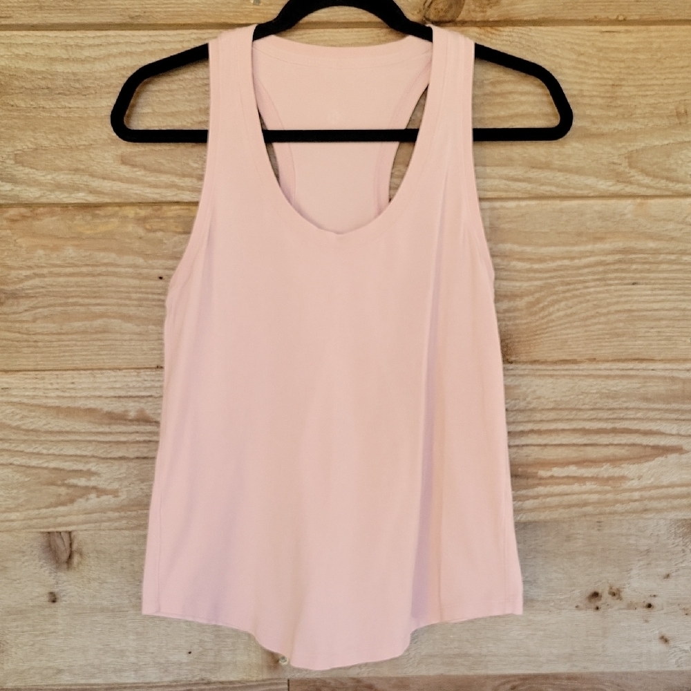 Women's Pink Sleeveless Top